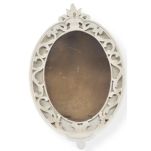 VIntage Syroco 4312 Oval Mirror 4312. 29 x 18" - Picture 2 of 2